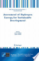 Assessment of hydrogen energy for sustainable development /