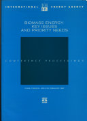 Biomass energy : key issues and priority needs : Paris, France, 3rd-5th February 1997 : conference proceedings.