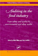 Auditing in the food industry : from safety and quality to environmental and other audits /