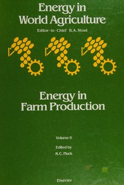 Energy in food processing /