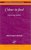 Colour in food : improving quality /