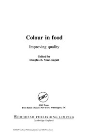 Colour in food : improving quality /