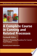 A complete course in canning and related processes.