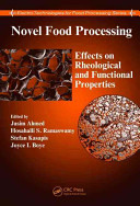 Novel food processing : effects on rheological and functional properties /