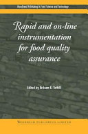 Rapid and on-line instrumentation for food quality assurance /