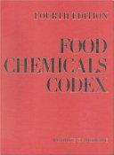 Food chemicals codex /