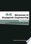 Advances in cryogenic engineering materials.