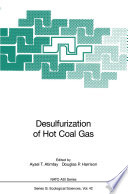 Desulfurization of hot coal gas /