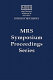 Structure and dynamics of glasses and glass formers : symposium held December 2-6, 1996, Boston, Massachusetts, U.S.A. /