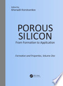 Porous silicon : from formation to application /