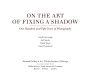 On the art of fixing a shadow : One hundred and fifty years of   photography /