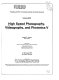 High speed photography, videography, and photonics V : 17-19 August 1987, San Diego, California /