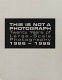 This is not a photograph : twenty years of large-scale photography, 1966-1986.