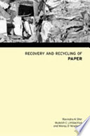Recovery and recycling of paper : proceedings of the international symposium organised by the Concrete Technology Unit and held at the University of Dundee, Scotland, UK on 19 March 2001 /