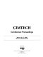 CIMTECH, Conference proceedings : March 10-13, 1986, Boston, Massachusetts /
