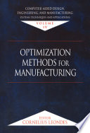 Optimization methods for manufacturing /
