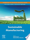 Sustainable manufacturing /