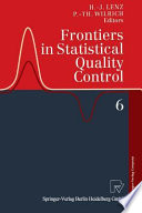 Frontiers in statistical quality control 6 /