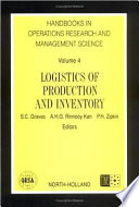 Logistics of production and inventory /