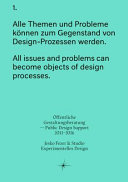 Öffentliche Gestaltungsberatung : Public design support : 2011-2016 /