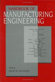Handbook of manufacturing engineering /