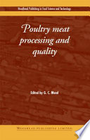 Poultry meat processing and quality /