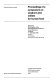 Proceedings of a symposium on sorghum and millets for human food : held at the 9th congress of the International Association for Cereal Chemistry in Vienna 11-12th May, 1976 /