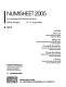 NUMISHEET 2005 : proceedings of the 6th International Conference and Workshop on Numerical Simulation of 3D Sheet Metal Forming Process /