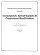 Contemporary optical systems & components specifications, April 19-20, 1979, Washington, D.C. /