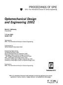 Optomechanical design and engineering 2002 : 7-9 July, Seattle, USA /