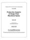 Production aspects of single point machined optics : August 23-24, 1984, San Diego, California /