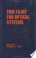 Thin films for optical systems /