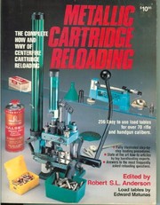 Metallic cartridge reloading /