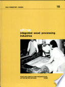 China, integrated wood processing industries : report on an FAO/UNDP study tour to the People's Republic of China, 20 August-17 September 1978.