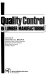 Quality control in lumber manufacturing /