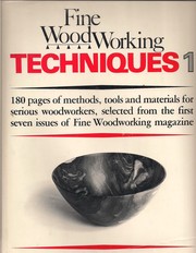 Fine woodworking techniques /