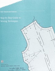 The Vogue/Butterick step-by-step guide to sewing techniques /