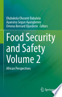 Food Security and Safety Volume 2 : African Perspectives  /