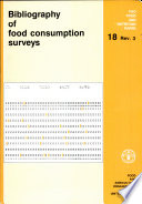 Bibliography of food consumption surveys /