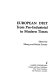 European diet from pre-industrial to modern times /