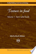 Texture in food /