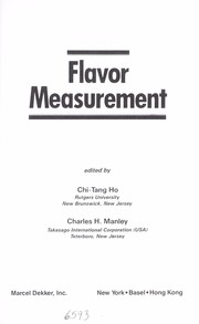 Flavor measurement /