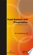 Food analysis and preservation : current research topics /