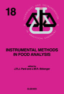 Instrumental methods in food analysis /