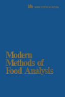 Modern methods of food analysis /
