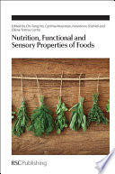 Nutrition, functional and sensory properties of foods /