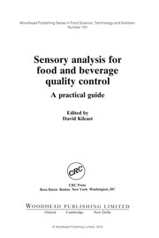 Sensory analysis for food and beverage quality control : a practical guide /