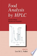 Food analysis by HPLC /