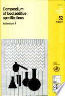 Compendium of food additive specifications.