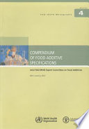 Compendium of food additive specifications /